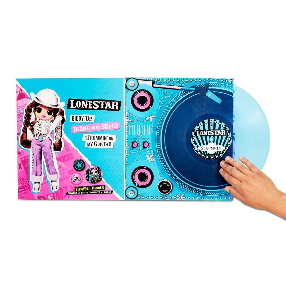 Кукла LOL Surprise OMG Remix series 4 Lonestar Леди-Кантри ЛОЛ Ремикс ОМГ с музыкой 567233