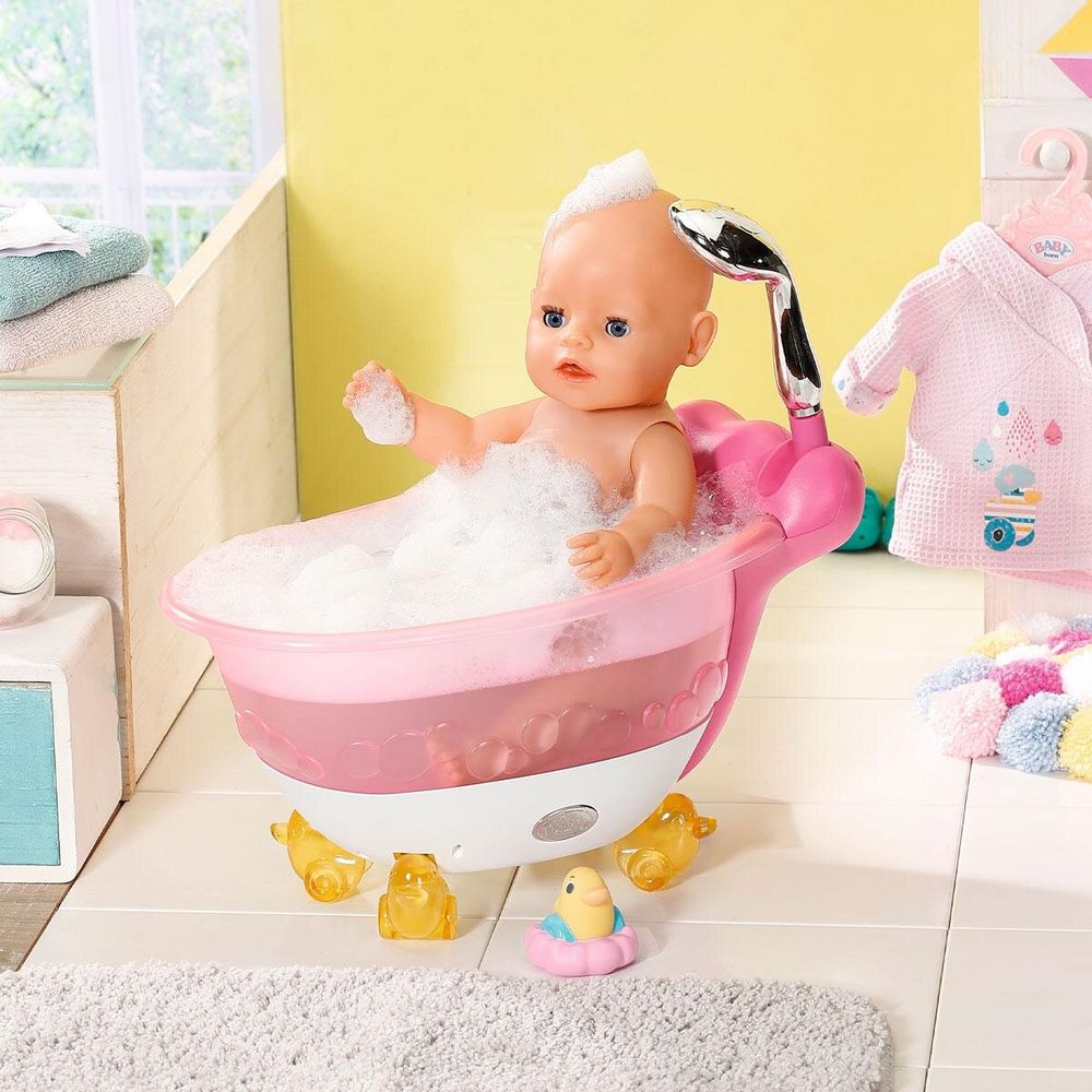 Автоматична ванночка для ляльки BABY BORN - Забавне купання Baby Born Interactive Bathtub 828366