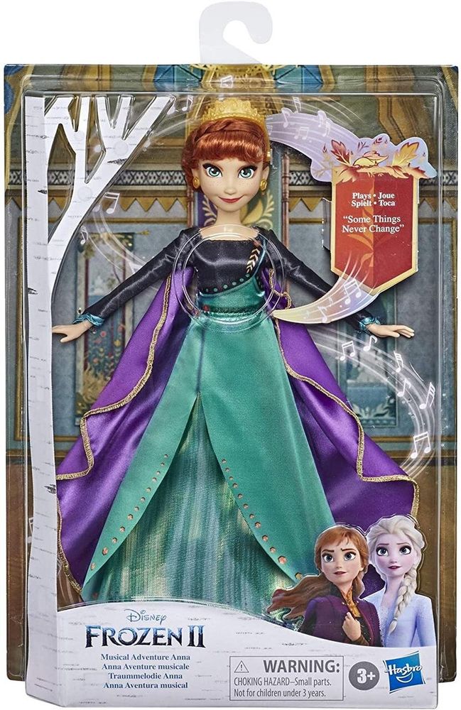 Поющая кукла Анна Холодное сердце 2 Disney Frozen Musical Adventure Anna Singing Doll Оригинал Hasbro