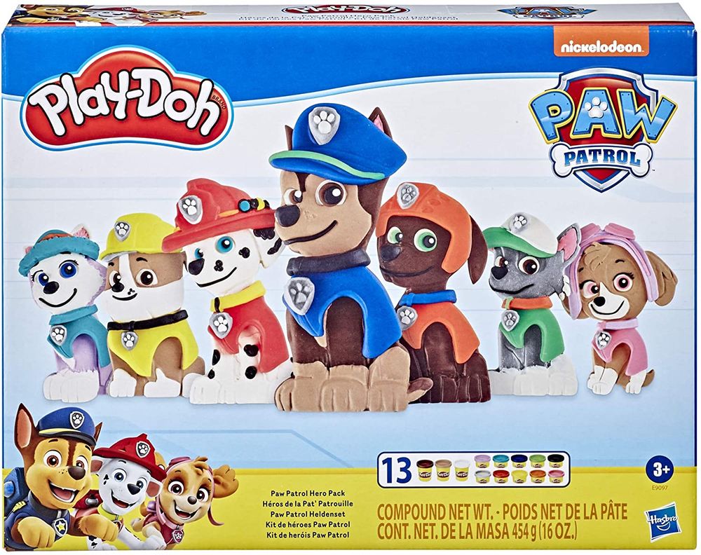 Игровой набор Щенячий патруль Play-Doh PAW Patrol Hero Pack Arts and Crafts Toy