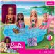 Ігровий набір з лялькою Барбі Розваги біля басейну Barbie Doll and Pool Playset