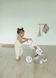 Коляска Smoby Baby Nurse Прогулка с поворотными колесами Розовая пудра 251218