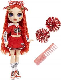 Лялька Рейнбоу Хай Рубі Черлідер  Rainbow High Cheer Ruby Anderson Red Fashion Doll  Cheerleader 572039