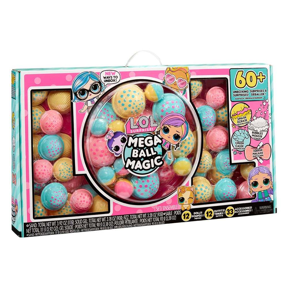 Ігровий набір з ляльками ЛОЛ L.O.L. Surprise Mega Ball Magic – Чарівна мегакуля 119951