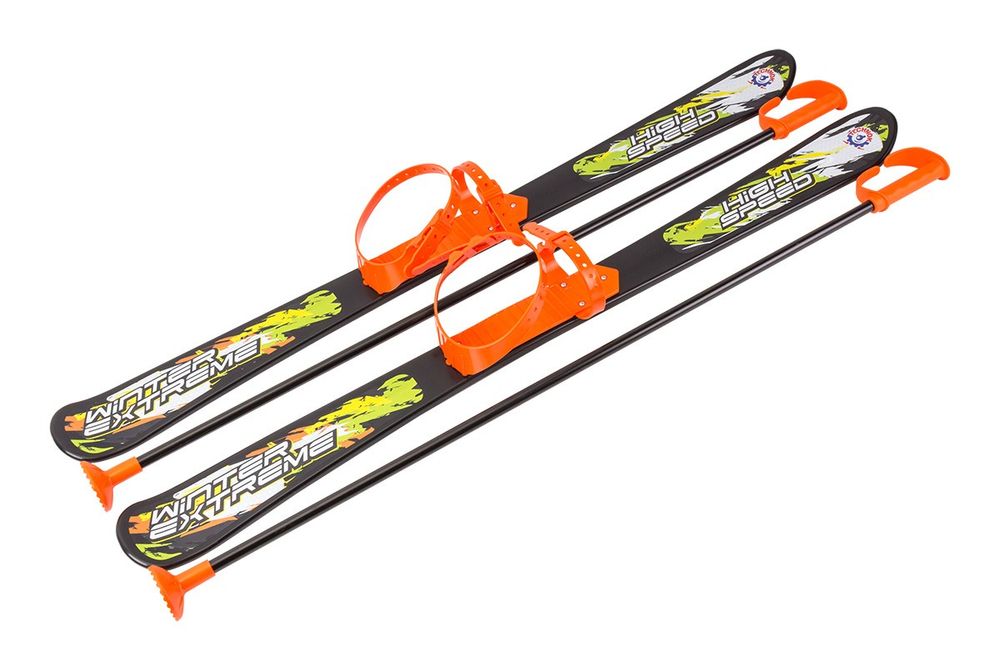 Детские лыжи 90см с палками 9260 ТМ Технок