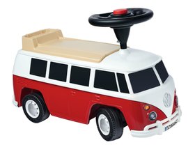 Детская машинка каталка, толокар Автобус BIG Фольксваген ретро Т1, красный, 18 м.+  55320
