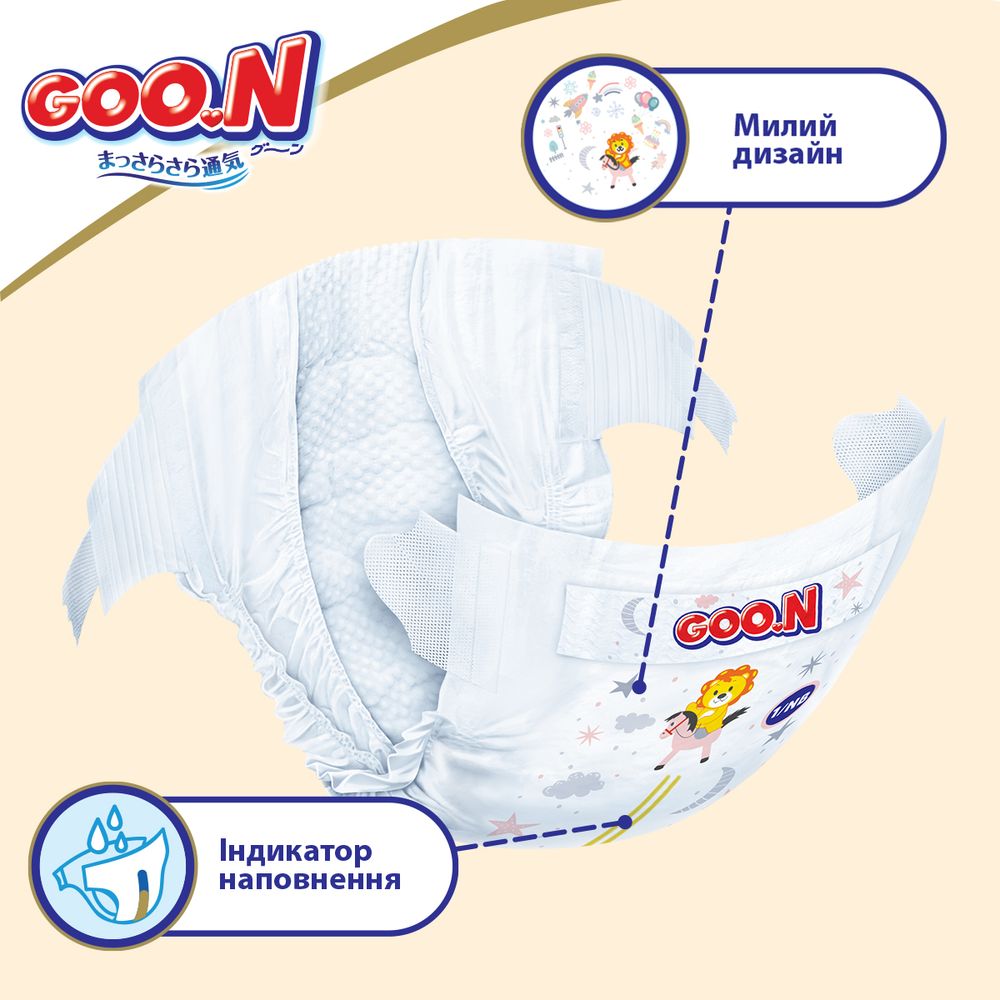 Подгузники Goo.N Premium Soft для детей (L, 9-14 кг, 52 шт) 863225