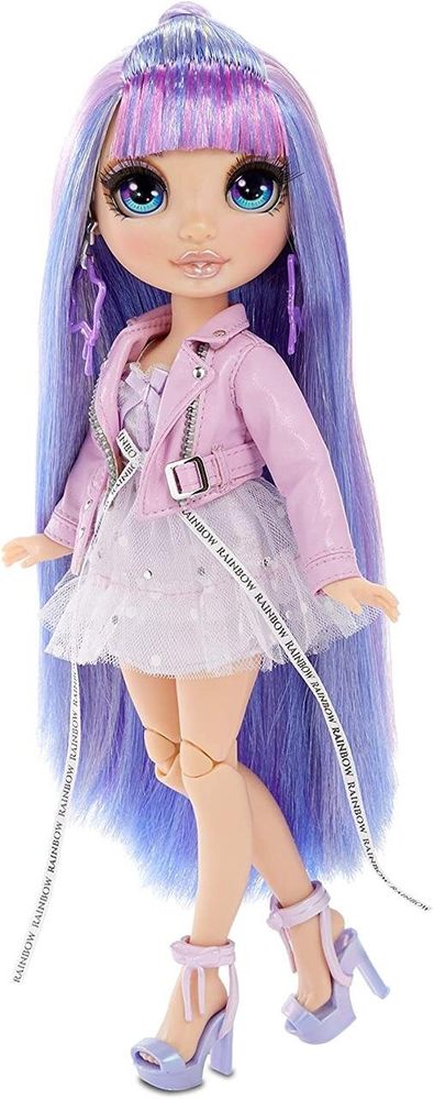 Кукла Рейнбоу Хай Виолетта Rainbow High Violet Willow Purple Fashion Doll (с аксессуарами) 569602
