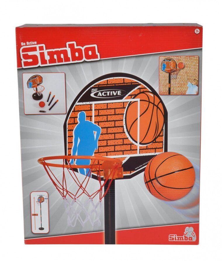 Ігровий набір "Баскетбол" з корзиною, висота 160 см, 4+ Simba 7407609
