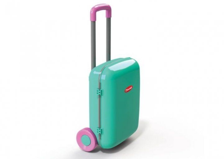 Детский чемодан для игрушек бирюзовый 01520/2 DOLONI ТМ Долони