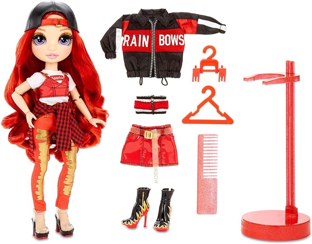 Лялька Рейнбоу Хай Рубі Rainbow High Ruby Anderson Red Fashion Doll(з аксесуарами) 569619