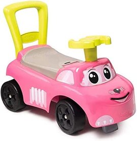 Машинка каталка детская Smoby Розовый котик размер 54x27x40 см, 10 мес.+ 720524, Розовый
