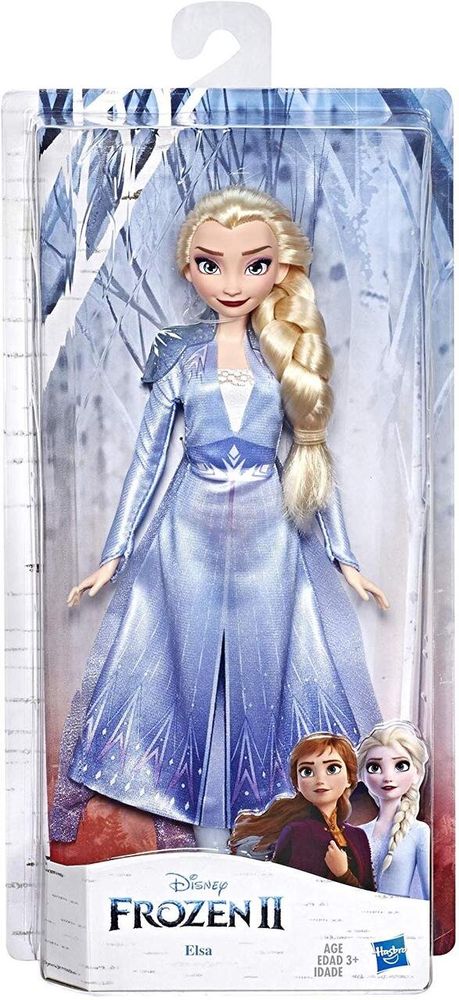 Кукла Эльза Холодное сердце 2 Disney Frozen Elsa Fashion Doll with Long Blonde Hair Hasbro