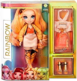 Лялька Рейнбоу Хай Поппі Rainbow High Poppy Rowan Orange Fashion Doll 569640