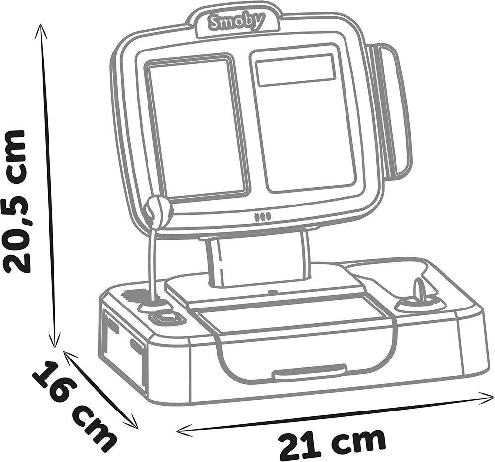 Электронная касса со сканером и аксессуарами Smoby (350113)