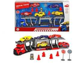 Игровой набор Dickie Toys Автотранспортер с 5 металлическими машинками (3745012)