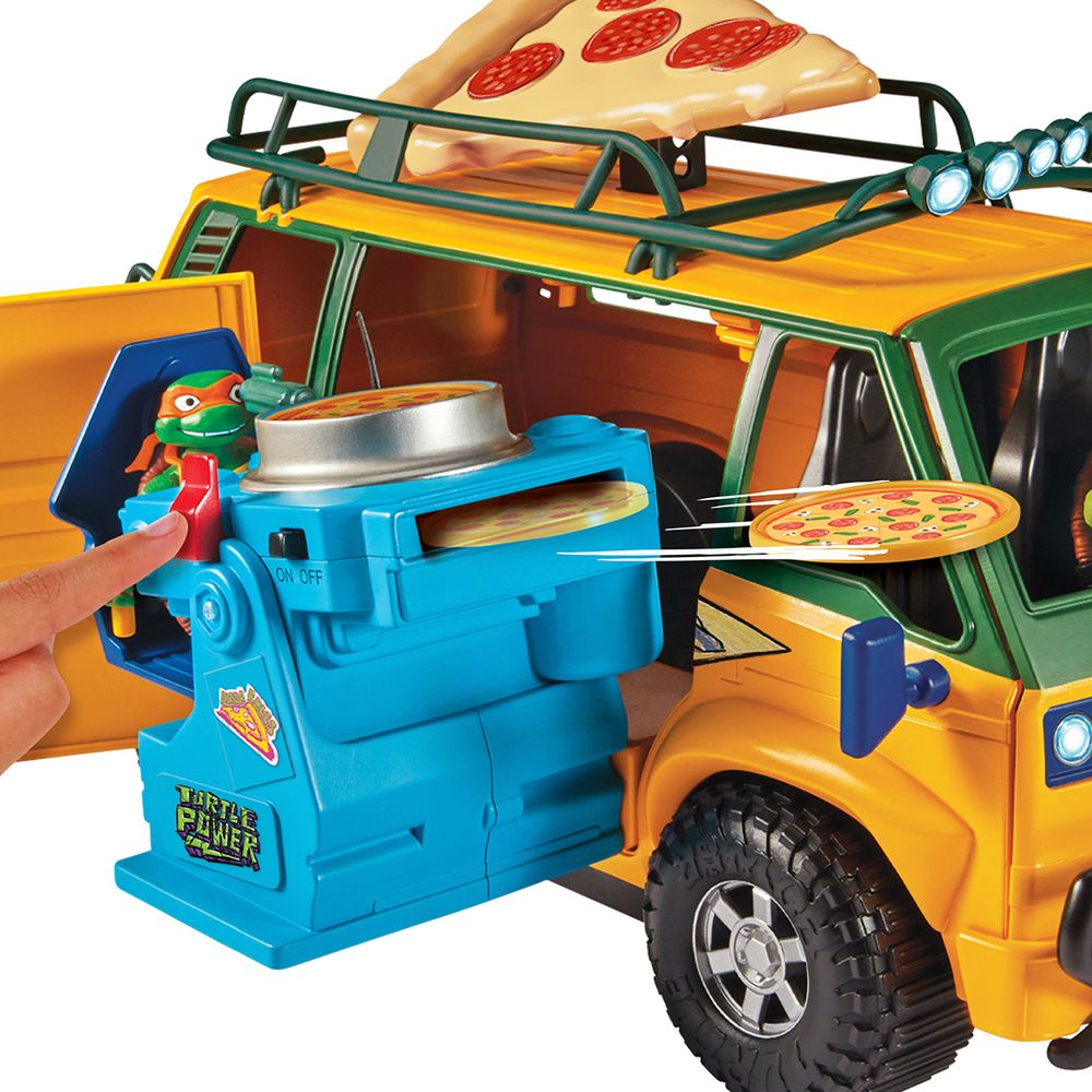 Набор Черепашка-Ниндзя Боевая Машинка TMNT Мovie III - Фургон Доставки Пиццы 83468
