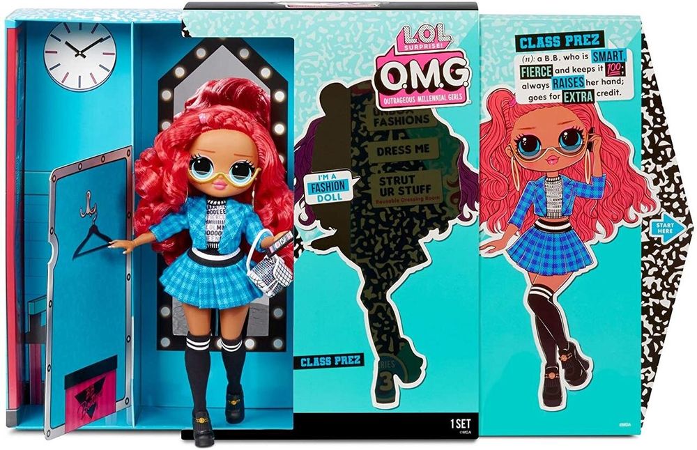 Лялька ЛОЛ ОМГ 3 серія OMG S3 - Відмінниця L. O. L. Surprise! O. M. G. Series 3 Class Prez Fashion Doll