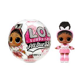 Лялька LOL Surprise! All-Star B.B.s Sports Series 3 Soccer Team Sparkly Dolls Футболістки 572671