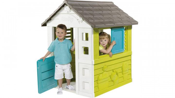 Игровой домик Smoby Toys Радужный со ставнями 810710