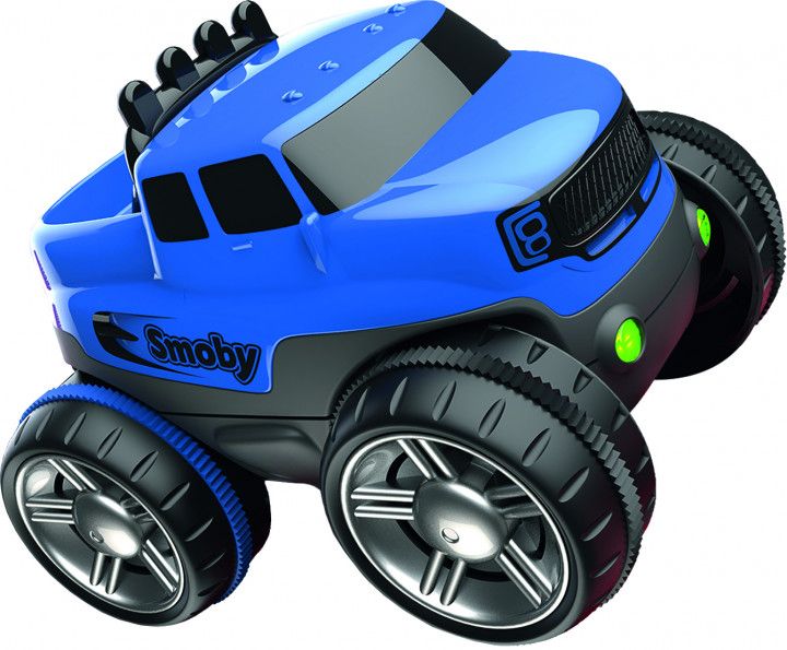 Машинка к треку Smoby FleXtreme Флекстрим со световыми эффектами и съемным корпусом Синяя 180905WEB