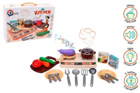Интерактивная детская кухня ТехноК с электронным модулем и парой арт. 5620