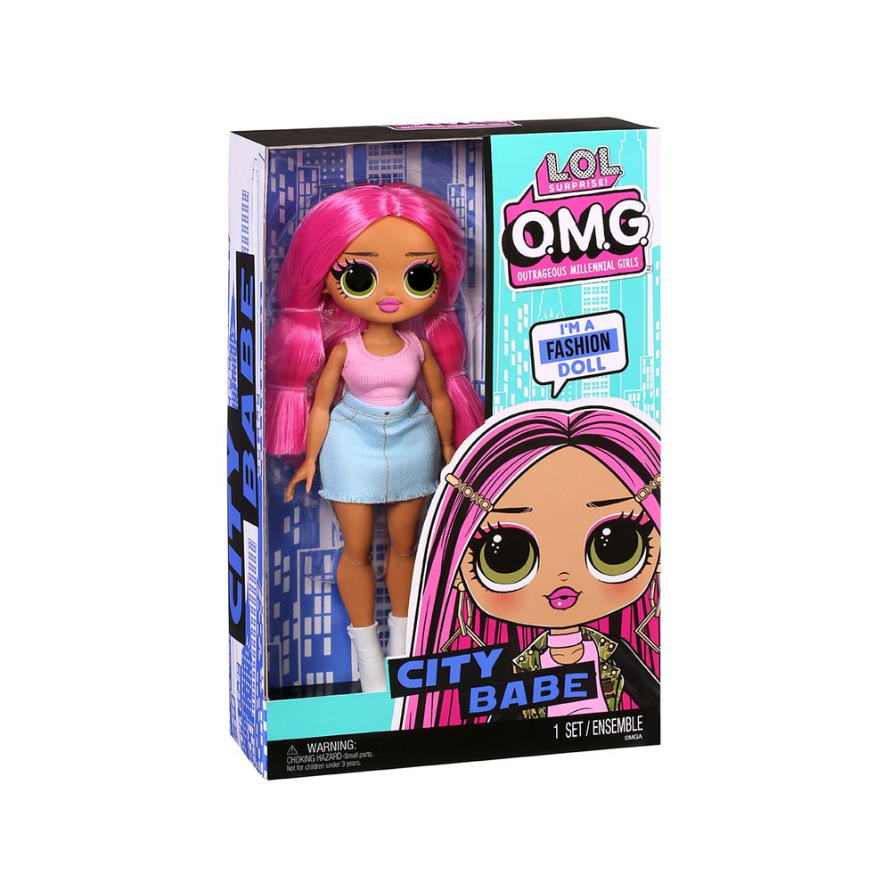 Кукла L.O.L. Surprise! City Babe серии OPP OMG - Сити Бэйби Лол ОМГ 987680