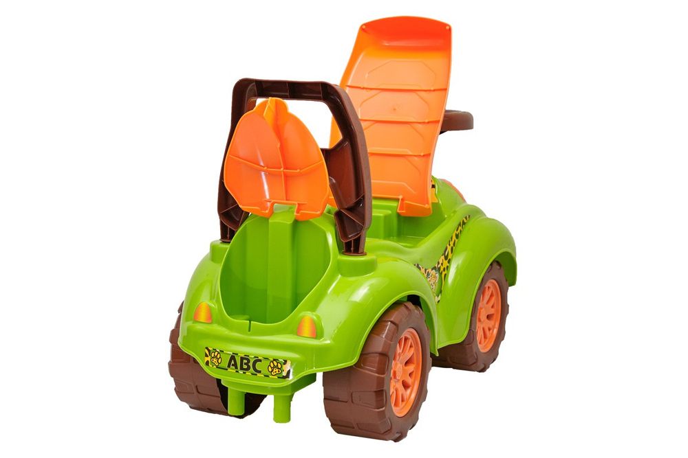 Машинка детская, автомобиль для прогулок ТехноК толокар детский Леопардик, арт. 3428