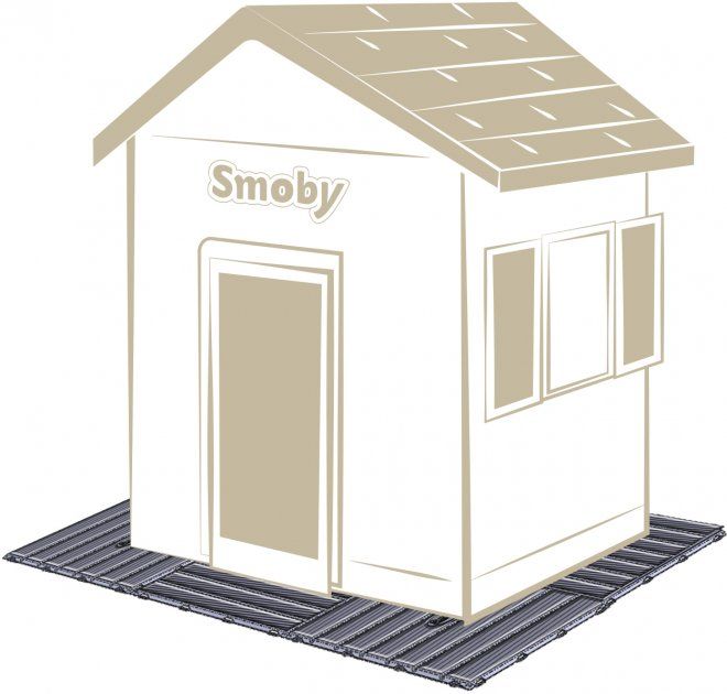 Набор элементов пола Smoby Toys для домика 45х45 см 6 шт 810907
