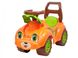 Дитяча машинка-каталка "Автомобіль для прогулянок ТехноК", толокар Леопардик помаранчевий арт. 3268