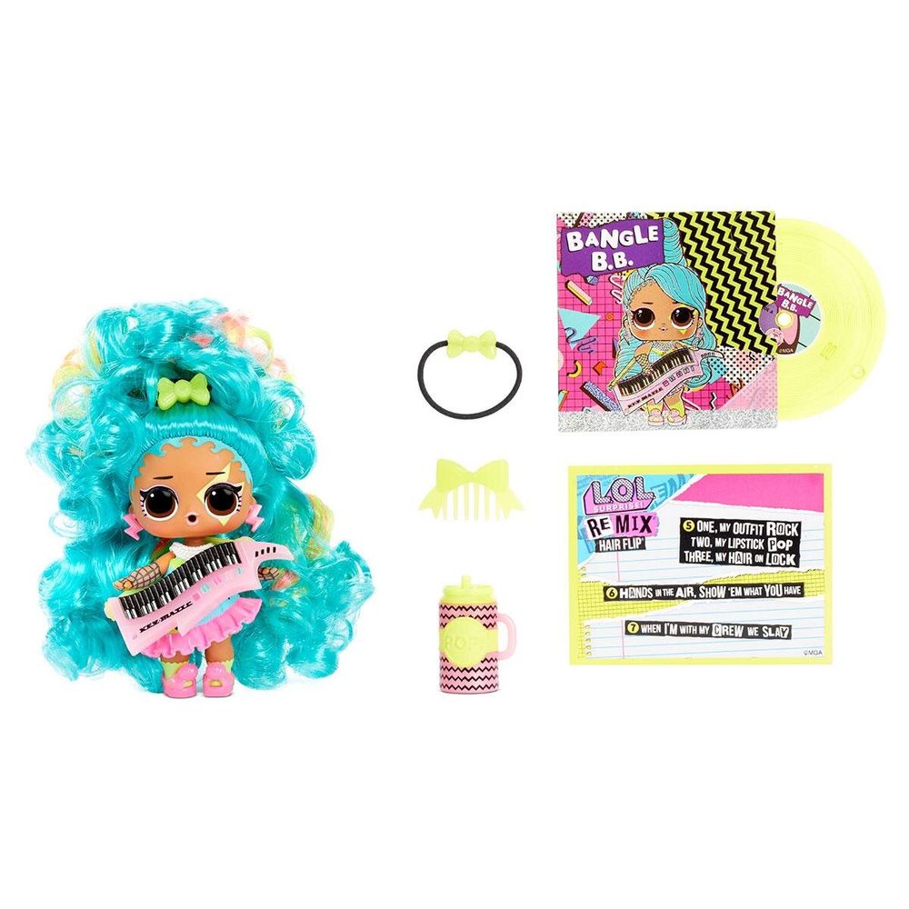 Кукла L.O.L Surprise! W1 серии Remix Hairflip Музыкальный сюрприз ЛОЛ Ремикс 566960