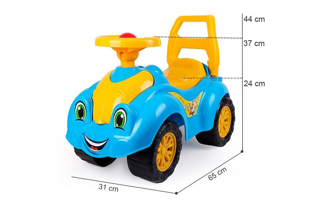 Машинка детская, автомобиль для прогулок ТехноК толокар детский Патриот, арт. 3510