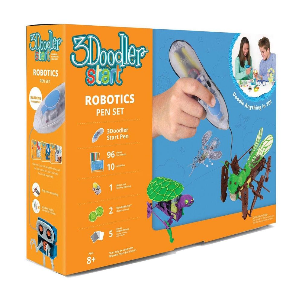 Дитяча 3D-Ручка 3Doodler Start Для Дитячої Творчості - Роботехника
