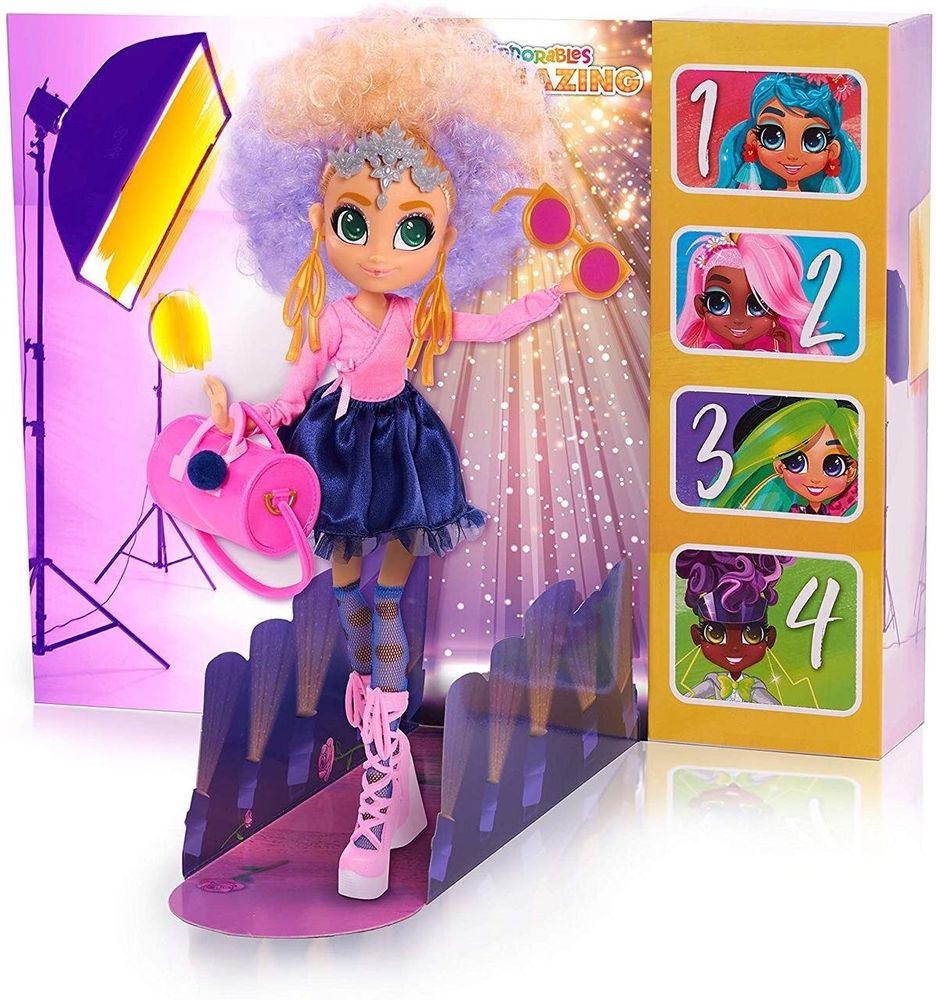 Большая Кукла Хэрдораблс Белла 26 см Модный показ Hairdorables Hairmazing Bella Fashion Doll