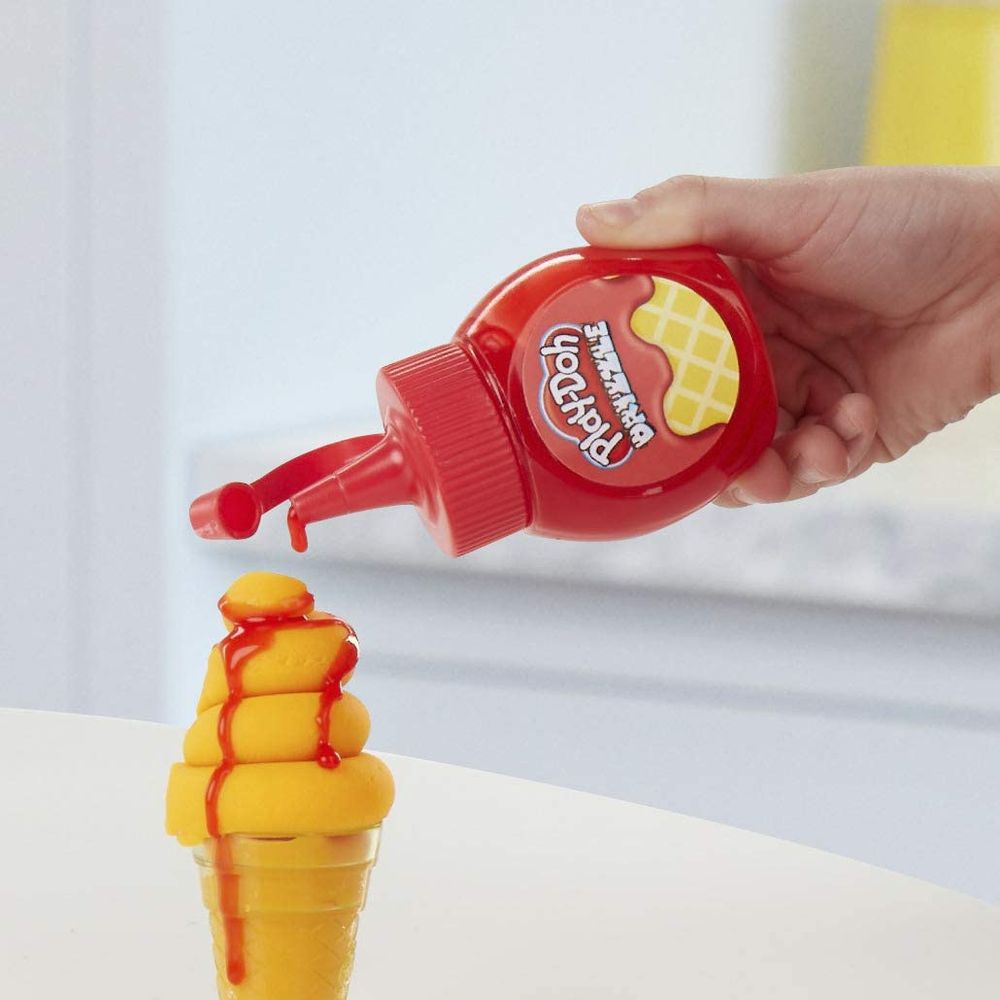 Игровой набор Мороженое с глазурью Play-Doh Kitchen Creations Drizzy Ice Cream Playset E6688